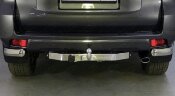Фаркоп ТСС TCU00061 с фланцевым шаром надпись "Land Cruiser" для Toyota Land Cruiser Prado 150 2009+