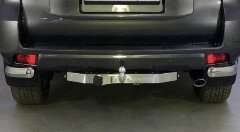 Фаркоп ТСС TCU00061 с фланцевым шаром надпись "Land Cruiser" для Toyota Land Cruiser Prado 150 2009+