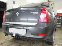 Фаркоп Трейлер 9010 Renault Logan седан 2004-2014.  Без снятия и подрезки бампера. Тип шара: A. Нагрузки: 950/50 кг.