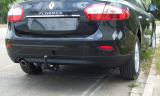 Фаркоп Трейлер 9020 Renault Fluence 2010-. Требуется подрезка бампера. Тип шара: A. Нагрузки: 950/50 кг.