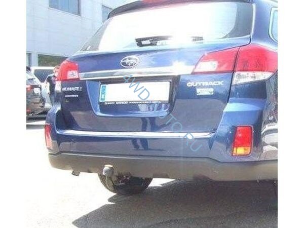 Фаркоп Leader Plus S301-A Subaru Outback (BP) 2003-2009 г.в. Необходим вырез в бампере. Нагрузки 1200/75 кг.