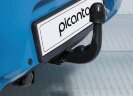 Фаркоп Leader Plus K105-A Kia Picanto (BA) хетчбек 2004-2011 без выреза бампера. Нагрузки 1000/75 кг.