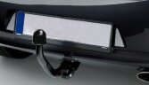 Фаркоп Leader Plus K105-A Kia Picanto (BA) хетчбек 2004-2011 без выреза бампера. Нагрузки 1000/75 кг.