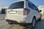 Фаркоп Уникар 19054Е на Subaru Forester III с 2007-2013 быстросъемный крюк под американский квадрат