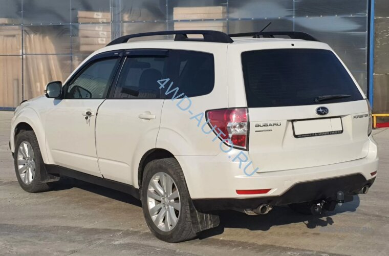 Фаркоп Уникар 19054Е на Subaru Forester III с 2007-2013 быстросъемный крюк под американский квадрат