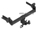 Фаркоп Уникар 19054Е на Subaru Forester III с 2007-2013 быстросъемный крюк под американский квадрат