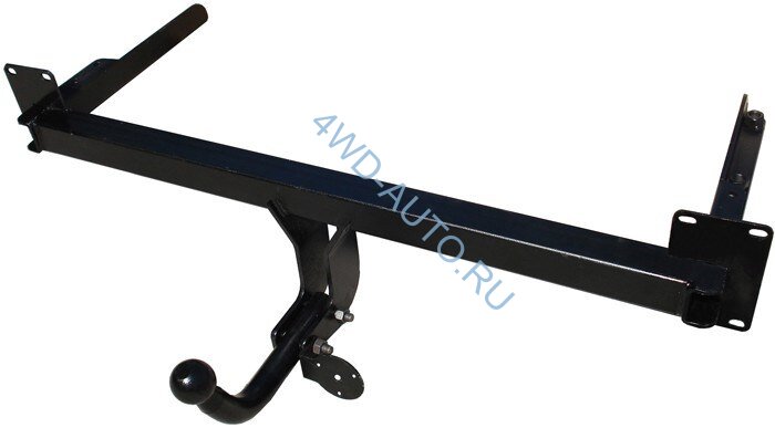 Фаркоп Leader Plus K101-A для Kia Spectra седан 1998-... Без выреза бампера. Нагрузки 1200/75 кг.