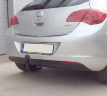 Фаркоп Трейлер 9931 Opel Astra J хетчбек 2009-2015. Требуется подрезка бампера. Тип шара: A. Нагрузки: 1000/50 кг.