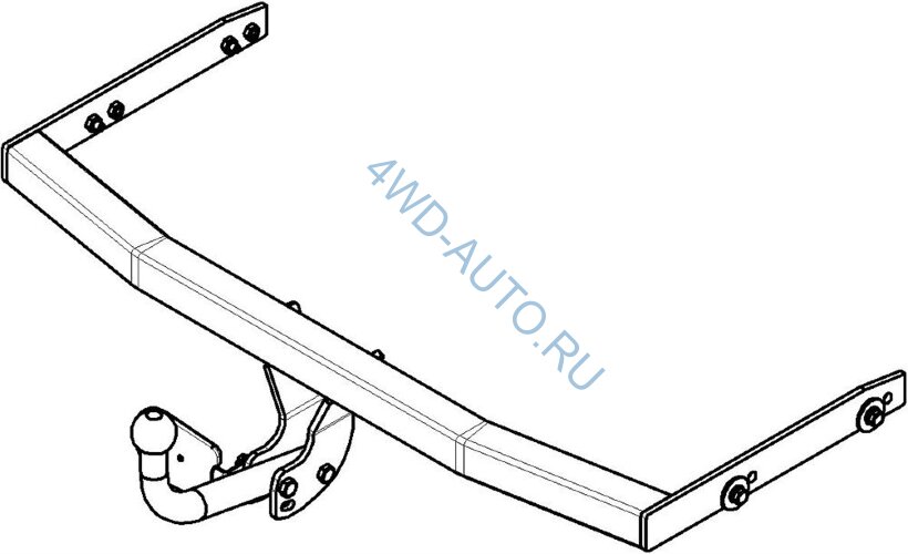 Фаркоп Avtos SK04 на Audi A3 с 1996 по 2002 г.в.