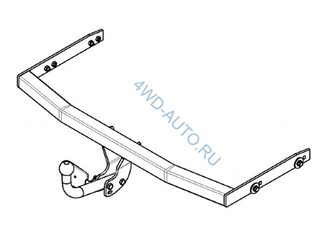 Фаркоп Avtos SK04 на Audi A3 с 1996 по 2002 г.в.