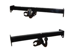 Фаркоп Балтекс Y-12 на Toyota Land Cruiser 95 Prado 1996-2002 без подрезки бампера. Тип шара: A. Нагрузки: 800/50 кг.