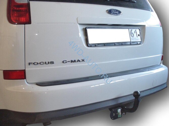 Фаркоп Leader Plus F105-A Ford Focus C-MAX минивен 2004-2010. Без подрезки бампера. Нагрузки 1100/75 кг.