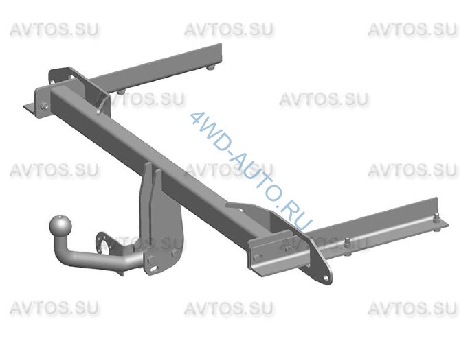 Фаркоп Avtos OP 06 для OPEL Astra Sport Tourer 2011- 2015. Требуется подрезка бампера. Тип шара: A. Нагрузки: 1500/75 кг. 