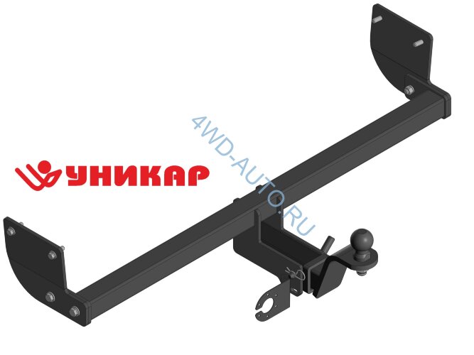 Фаркоп Уникар на Kia Soul III поколение