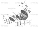 Фаркоп Avtos TY 25 для Toyota Land Cruiser 200 2007- требуется подрезка бампера. Тип шара: F. Нагрузки: 3500/140 кг.