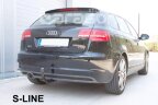 Фаркоп Aragon E0402BV на Audi A3 Sportback, 5 дверей, с 2004 по 2008 г.в.(включая S3, Quattro, S-Line)