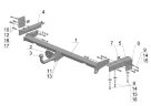 Фаркоп Avtos LX 01 для LEXUS RX 300 2000-2002 кросовер