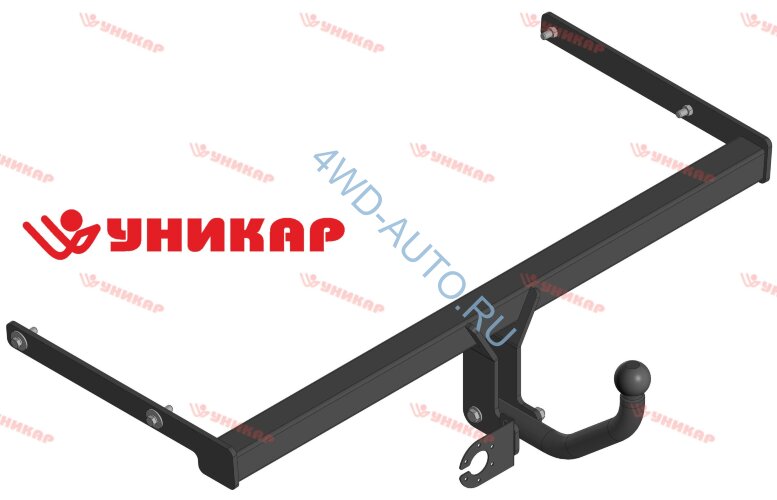 Фаркоп на Skoda Octavia А5 2004-2013 II поколение (лифтбек) / Уникар 01015A