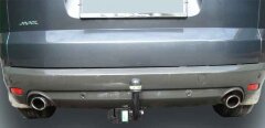 Фаркоп Leader Plus F118-A для Ford S-MAX (WA6) 2006-2015, Ford Galaxy 2006-2015. Требуется вырез в бампере. Нагрузки: 1300/75 кг.