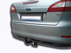 Фаркоп Leader Plus F115-A Ford Mondeo седан / универсал  2007 - 2015. Без подрезки бампера. Нагрузки 1100/75 кг.