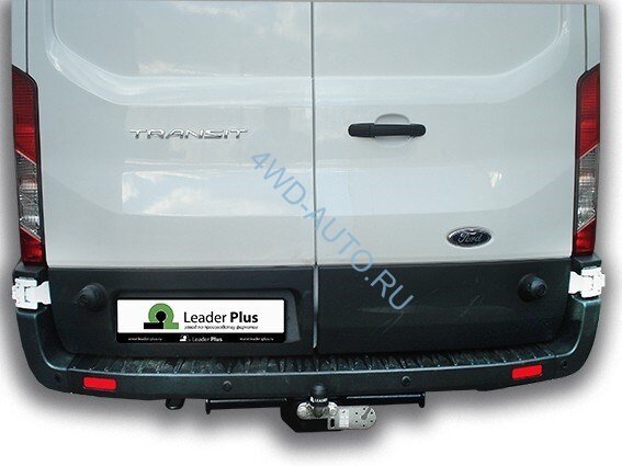 Фаркоп Leader Plus F122-FC Ford Transit фургон 2014-. Без выреза бампера. Нагрузки 1500/50 кг.