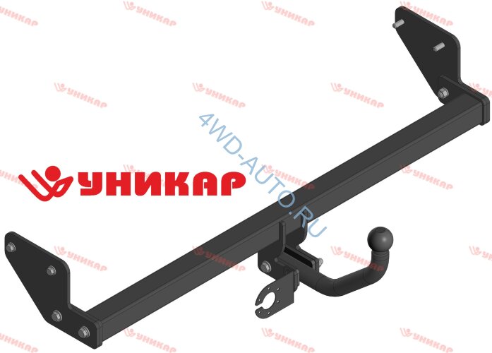 Фаркоп на Hyundai Elantra 2006-2012 IV поколение / Уникар 12191A