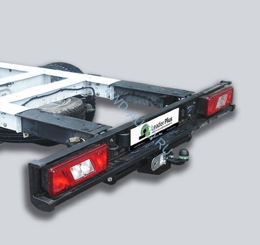 Фаркоп Leader Plus F123-FC Ford Transit шасси 2014-. Без выреза бампера. Нагрузки 1500/50 кг.