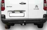 Фаркоп Лидер-плюс C302-A для Citroen Berlingo / Peugeot Partner II (Tepee) 2008-. Нагрузки 1200/75 кг. Электрика в комплекте