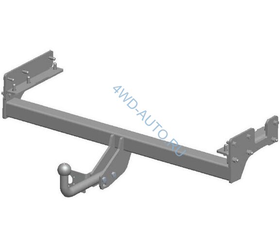 Фаркоп Avtos MI 24 для MITSUBISHI Outlander 2003-2007. Требуется подрезка бампера. Тип шара: A. Нагрузки: 1500/75 кг