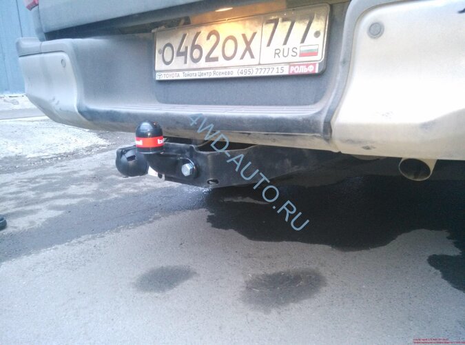 Фаркоп Bosal 3093-F на Toyota Hilux с 2015г без отбойного бруса
