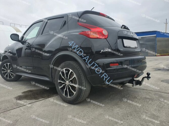 Фаркоп Уникар на Nissan Juke 2011-2020 | Быстросъемный шар под американский квадрат