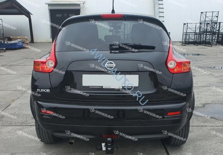 Фаркоп Уникар на Nissan Juke 2011-2020 | Быстросъемный шар под американский квадрат