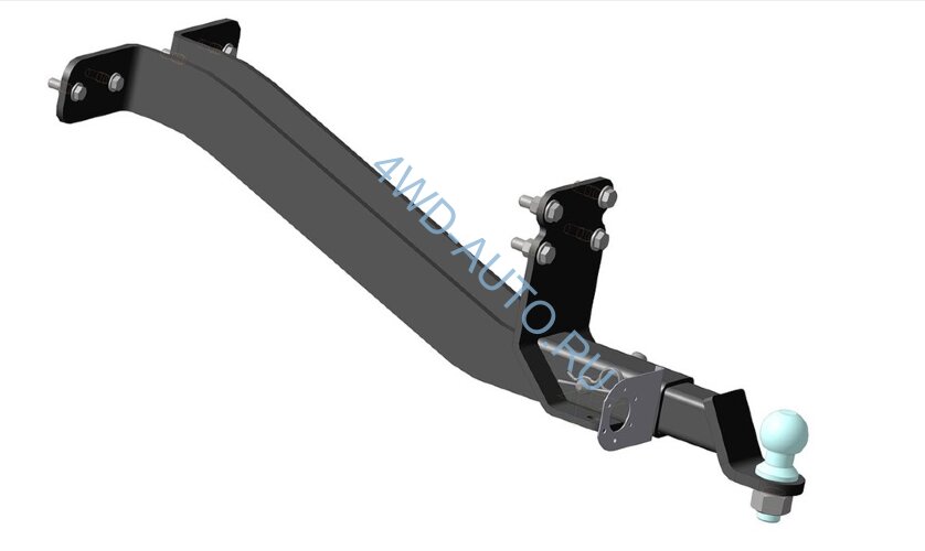 Фаркоп Oris-Bosal 6509-E на УАЗ-3159, 3160, 3162, УАЗ-3163 Патриот, УАЗ 31631. С шаром под американский квадрат 50х50