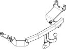 Фаркоп Avtos MI 21 на Mitsubishi Outlander XL 2007-2012, Citroen C-Crosser 2007-2012, Peugeot 4007 2007-2012 . Требуется подрезка бампера. Тип шара: A. Нагрузки: 1500/75 кг. Электрика в комплекте.