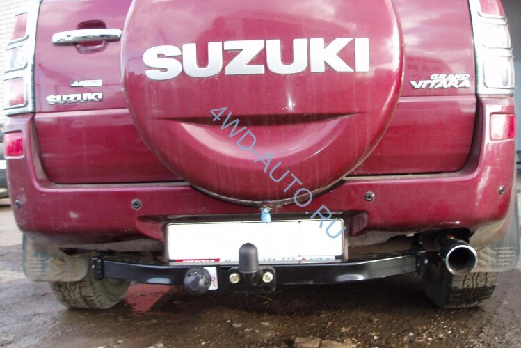 Фаркоп Bosal 2850-F на Suzuki Grand Vitara 5 дверей, с 2005 по 2014 г/в без подрезки бампера