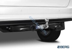 Фаркоп BERG Toyota Fortuner (кроме TRD), 2017-, шар F, 1500/75 кг.