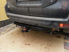 Фаркоп Bosal 3062-A на Toyota Land Cruiser Prado 150. Без подрезки бампера
