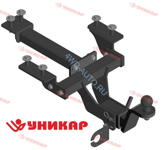 Фаркоп на Honda Freed 2008-2016 I поколение (Шар Е) / Уникар 16222Е