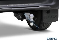 Фаркоп BERG Toyota Hilux, 2015-, шар E, 3500/120 кг.