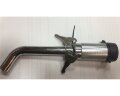 Фиксатор вставки американский квадрат с замком (D 14mm) Leader Plus KPL-029