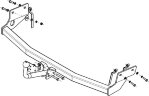 Фаркоп Avtos FD 14 для Ford Focus I универсал 1998-2004. Без подрезки бампера. Тип шара: A. Нагрузки: 1250/75 кг.  