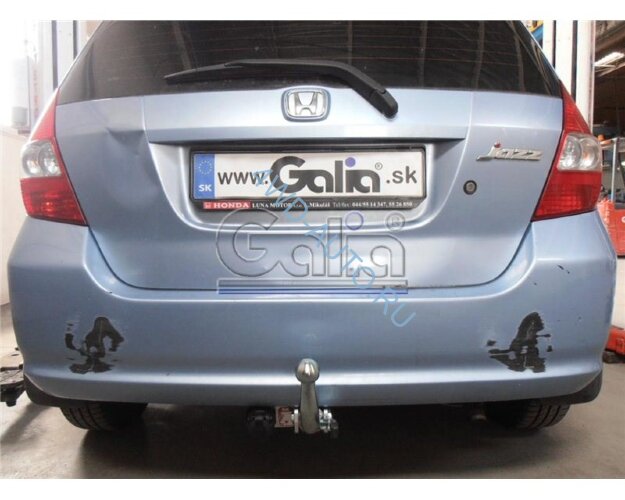 Оцинкованный фаркоп Galia H052A на Honda Jazz, Honda FIT 2002-2008.