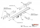 Фаркоп  IMIOLA M.020 Mercedes Vito w639 2004-2014, Mercedes Viano w639 2004-2014, исключая авто с парктроником. Тип шара: A, необходима подрезка бампера. Нагрузки: 2500/100 кг Электрика в комплекте