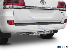 Фаркоп BERG Toyota Land Cruiser 200 (кроме Executive, TRD), 2007-, шар F, с нерж. накладкой, 1500/75 кг.