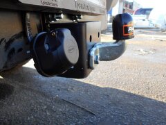 Фаркоп IMIOLA (Польша) T.047 на Toyota Hilux 2005-2015 без подрезки бампера. Тип шара: A. Нагрузки: 2000/100 кг