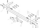 Фаркоп Avtos JW03 на Jeep Grand Cherokee с 2011 г/в