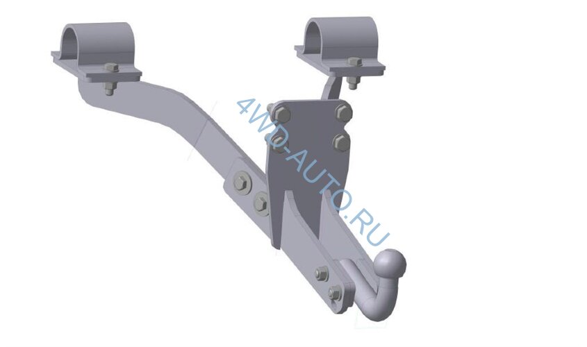 Фаркоп Bosal 5608-AN на ГАЗ-3302, ГАЗ-33023 с 1995 г/в (33023 фермер с двойной кабиной), не подходит для удлиненной базы