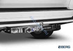 Фаркоп BERG Toyota Land Cruiser 200 (Executive, TRD), 2007-, шар F, с нерж. накладкой, 1500/75 кг.