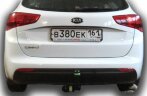 Фаркоп Leader Plus K119-A Kia Ceed универсал 2012-. Требуется вырез в бампере. Нагрузки 1300/75 кг.