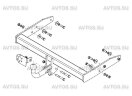 Фаркоп Avtos VW 36 Volkswagen Transporter/Caravelle/Multivan T5 фургон, микроавтобус 2003-2015, Volkswagen Transporter/Caravelle/Multivan T6 фургон, микроавтобус 2015-, в т.ч. авто с парктроником. Тип шара: A. Нагрузки: 2800/120 кг.